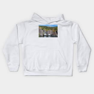 Fall in Quidi Vidi Harbour, St. John's Newfoundland Kids Hoodie